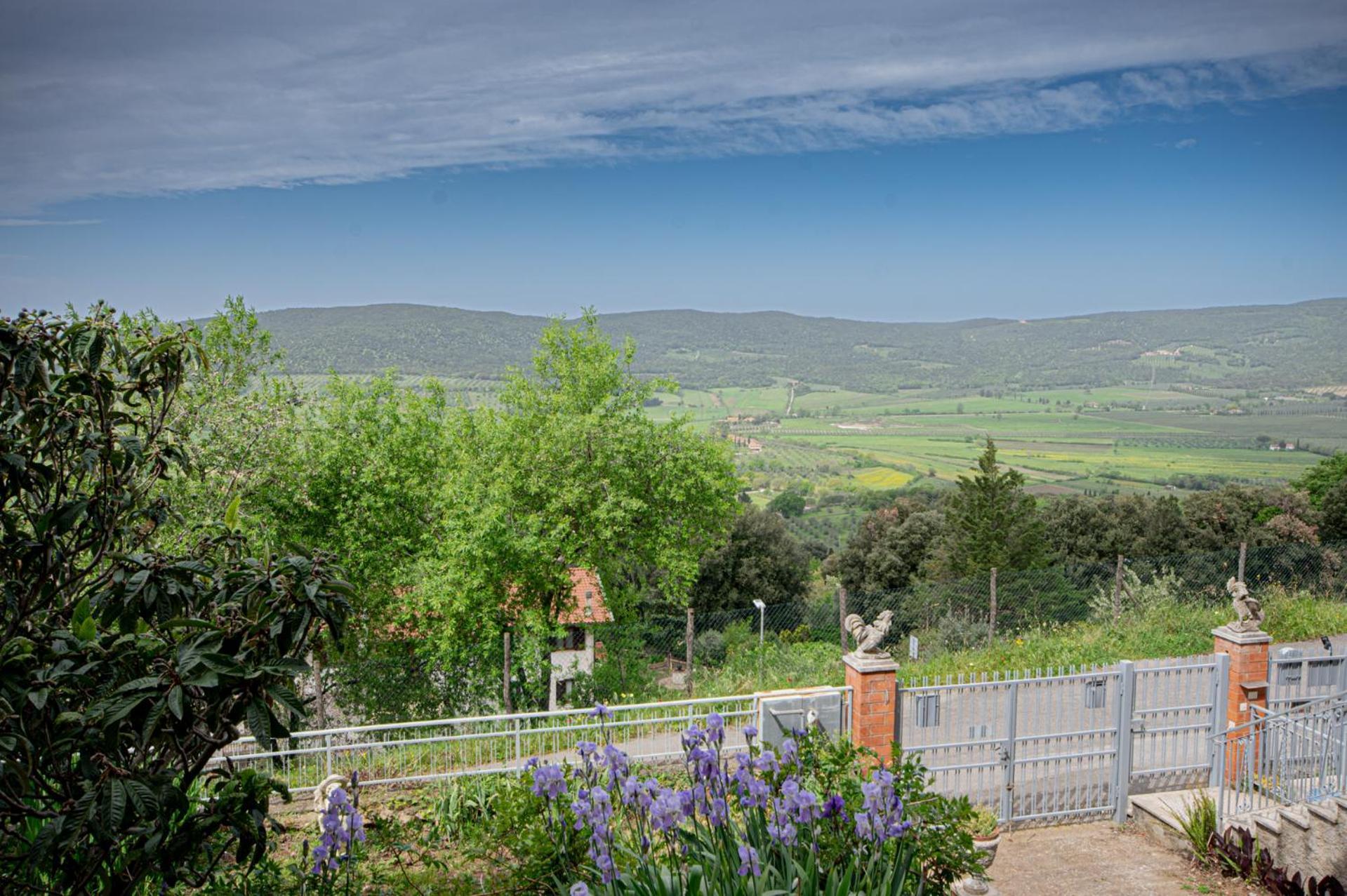 Villa Panoramica Garden Bike Massa Marittima Exteriér fotografie
